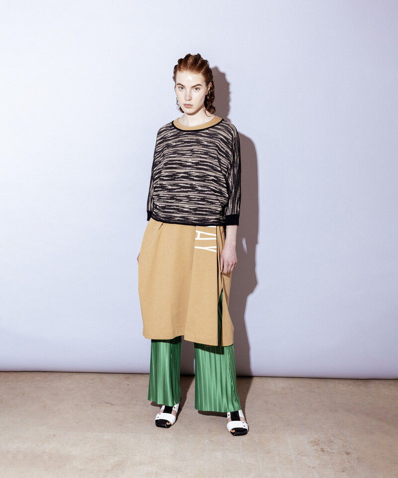  「2WAYジャガードニットプルオーバー」|ニット・セーター|