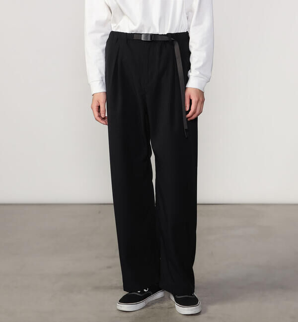  「Gramicci | 〈別注〉2タックワイドテーパードパンツ MEN」|チノ|