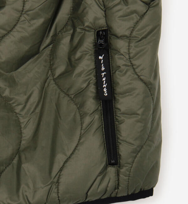  「WILD THINGS | 〈別注〉 リバーシブル 中綿ベスト WOMEN」|ダウンベスト・ベスト|