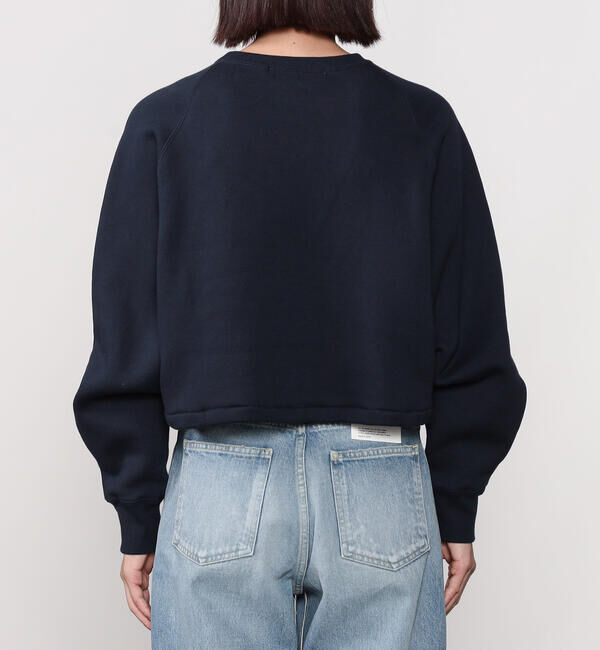  「HAVERSACK | クルーネック ショートスウェット WOMEN」|スウェット・ジャージ|