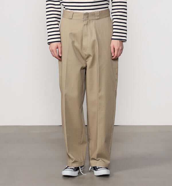 「Dickies │〈別注〉ワイド チノスラックス MEN」|チノ|