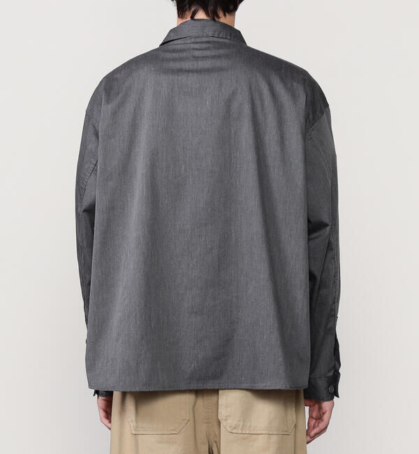 DANTON「DANTON |  長袖シャツジャケット MEN」|シャツ・ブラウス|