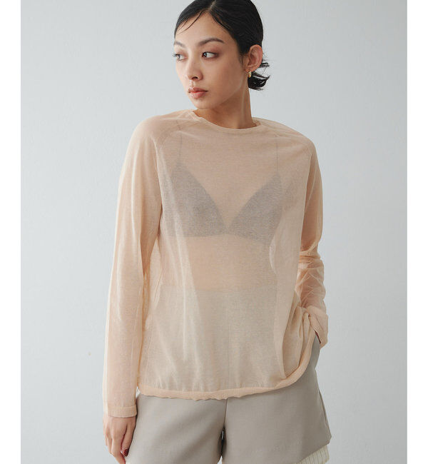 GEMINI「【GEMINI】シアープルオーバー」|ニット・セーター|