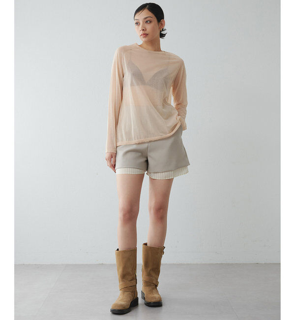 GEMINI「【GEMINI】シアープルオーバー」|ニット・セーター|