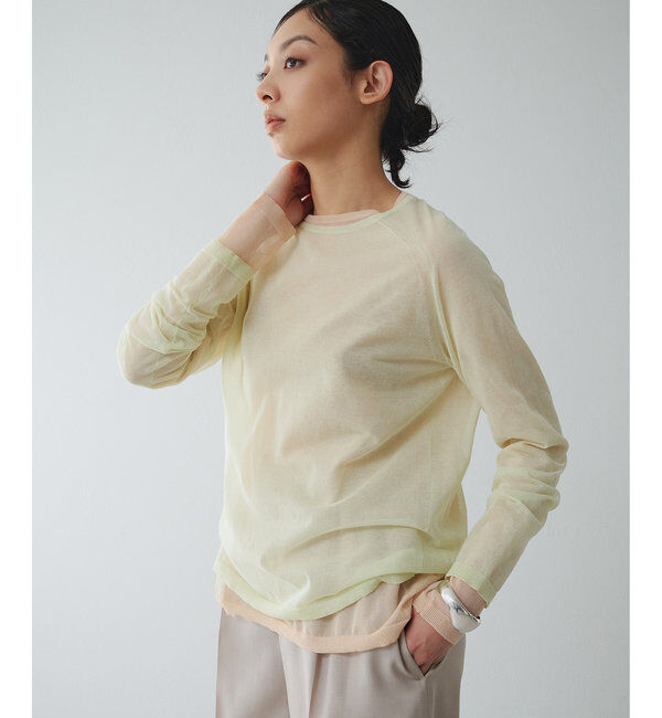 GEMINI「【GEMINI】シアープルオーバー」|ニット・セーター|