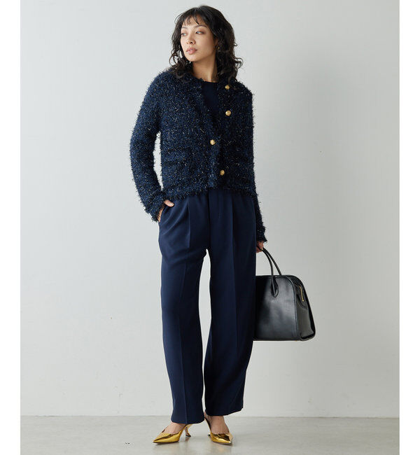  「バックサテンイージーパンツ」|チノ|