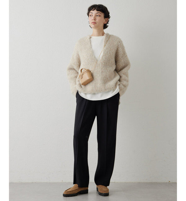  「バックサテンイージーパンツ」|チノ|