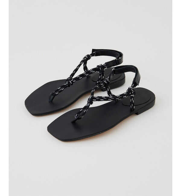 Hoaw.「【Hoaw.】ロープフラットサンダル」|サンダル|