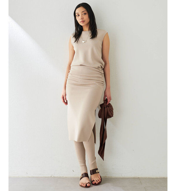  「フレンチスリーブニットプルオーバー」|ニット・セーター|