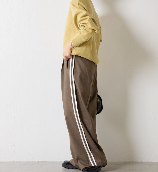  「ジップスウェットライクニット」|ニット・セーター|