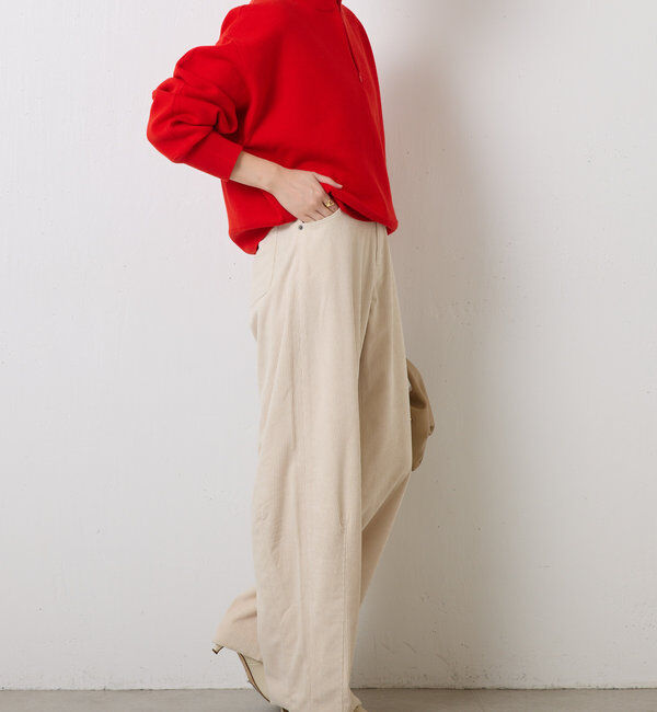  「ジップスウェットライクニット」|ニット・セーター|