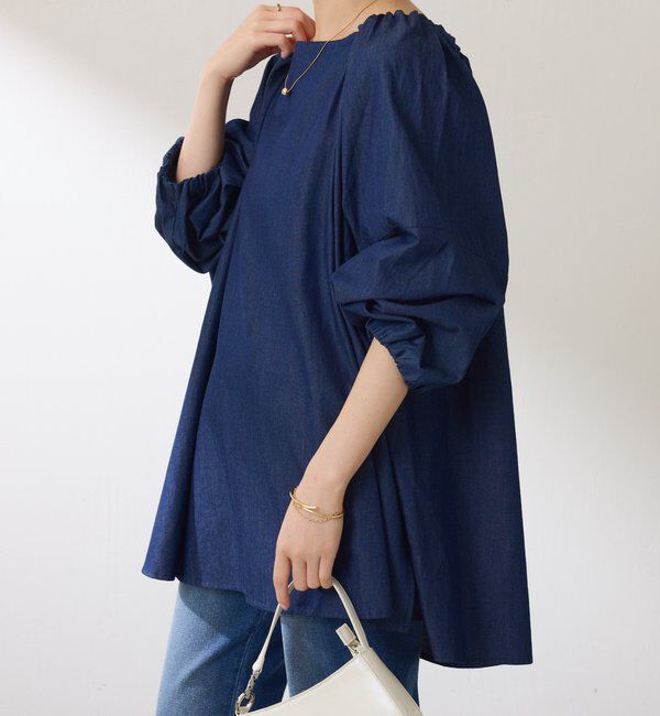  「２WAYスクエアチュニック」|シャツ・ブラウス|