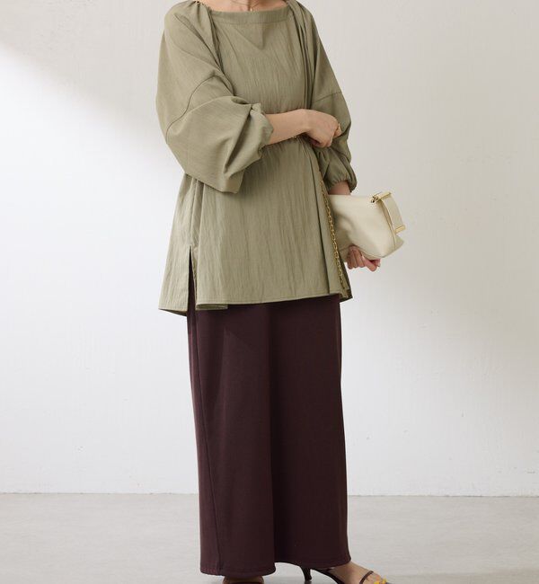  「２WAYスクエアチュニック」|シャツ・ブラウス|