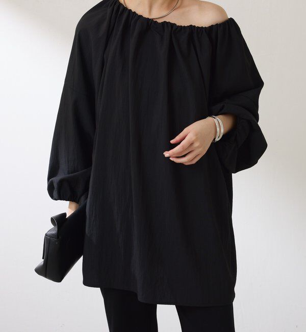  「２WAYスクエアチュニック」|シャツ・ブラウス|