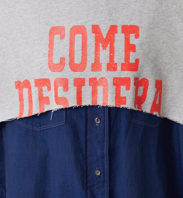  「カットオフショートロゴスウエット」|Tシャツ・カットソー|