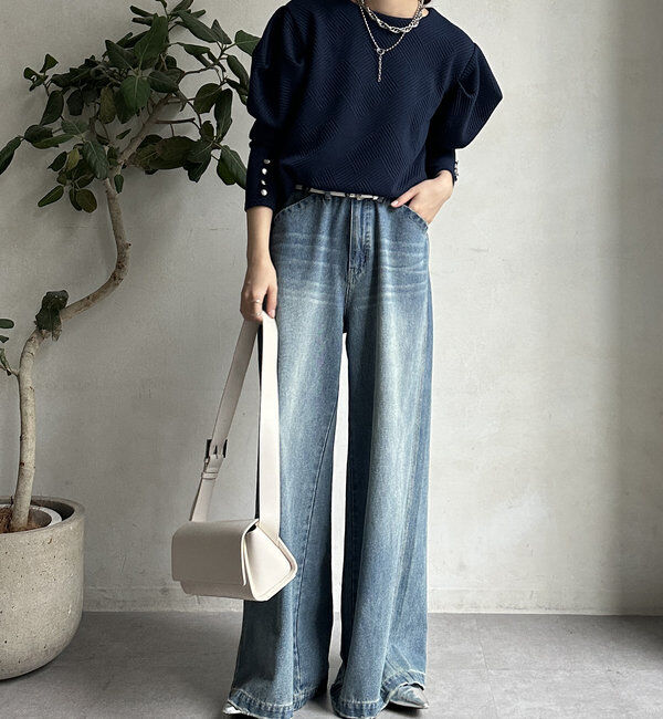  「【WEB限定】パワショルトップス」|Tシャツ・カットソー|