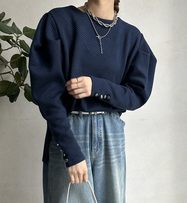  「【WEB限定】パワショルトップス」|Tシャツ・カットソー|