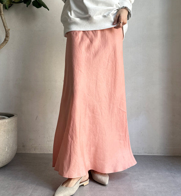  「キュプラリネンマーメイドスカート」|スカート|
