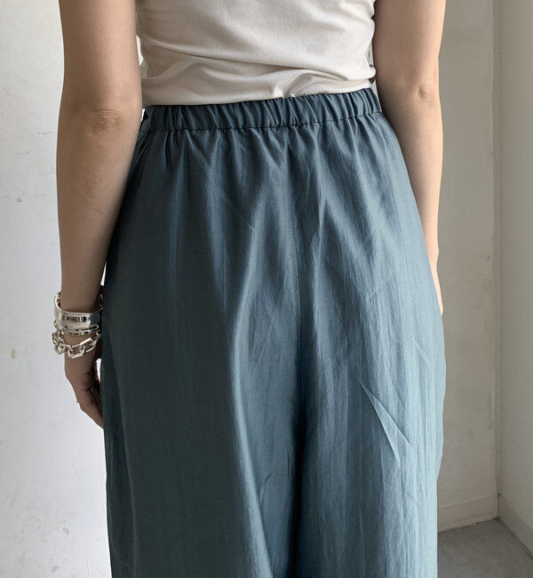  「【WEB限定】シアーリヨセルスリータックパンツ」|チノ|