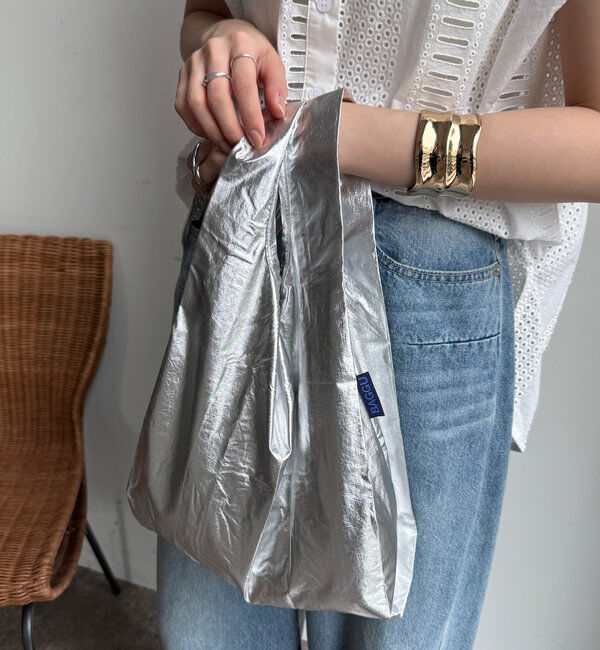  「【BAGGU/バグゥ】25SS BABY BAGGU メタリック」|トートバッグ|