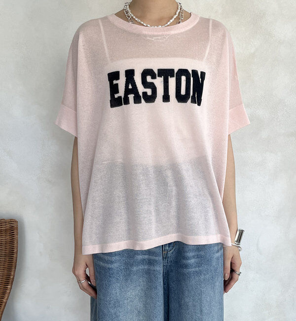  「前後2WAYシアーインターシャEASTONロゴニット」|ニット・セーター|