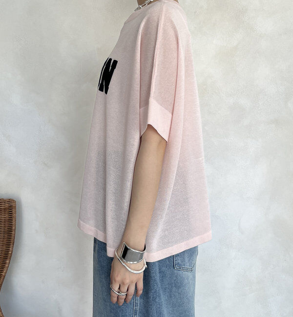  「前後2WAYシアーインターシャEASTONロゴニット」|ニット・セーター|