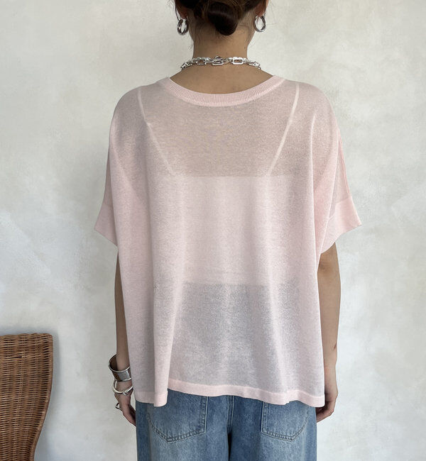  「前後2WAYシアーインターシャEASTONロゴニット」|ニット・セーター|