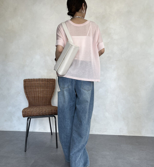  「前後2WAYシアーインターシャEASTONロゴニット」|ニット・セーター|