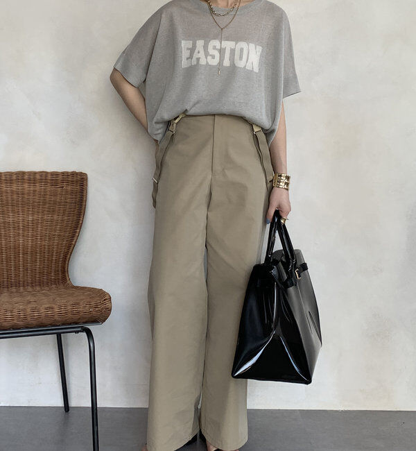  「前後2WAYシアーインターシャEASTONロゴニット」|ニット・セーター|