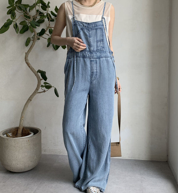  「チュール切替タンク」|Tシャツ・カットソー|