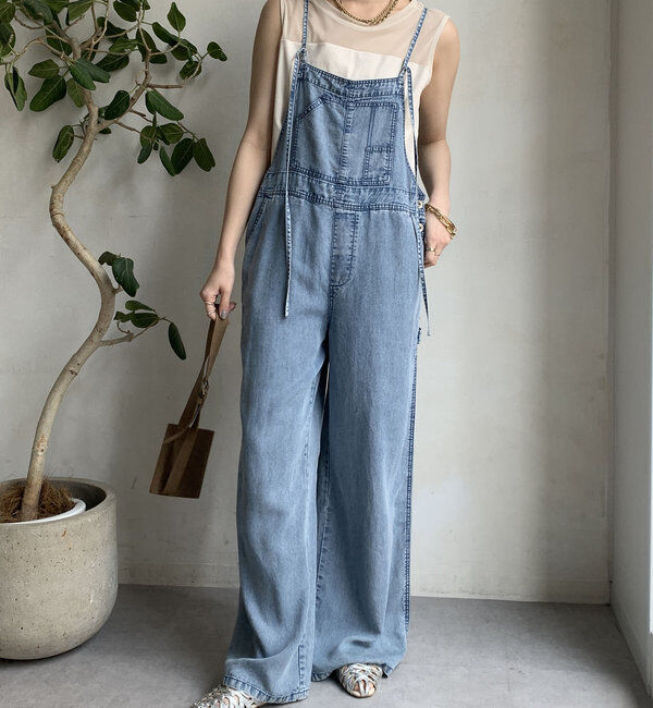  「チュール切替タンク」|Tシャツ・カットソー|