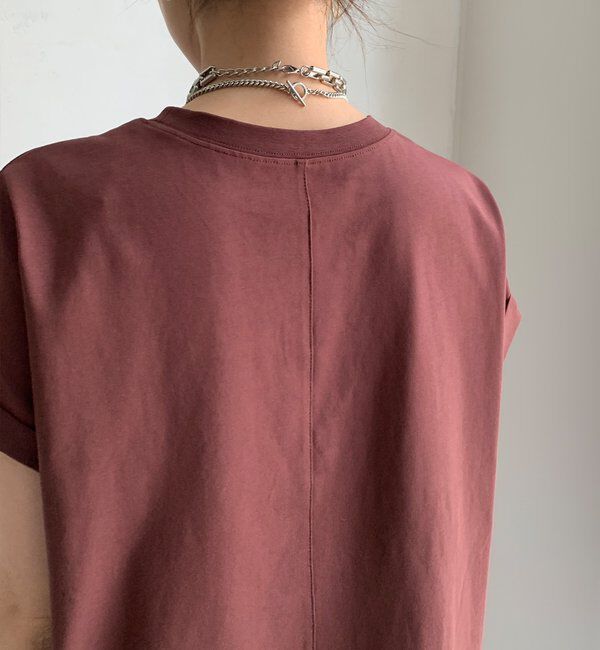  「【WEB限定】 汗染み防止加工フロッキーロゴTEE」|Tシャツ・カットソー|