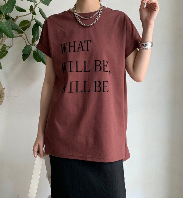  「【WEB限定】 汗染み防止加工フロッキーロゴTEE」|Tシャツ・カットソー|