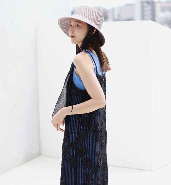  「【低身長サイズ追加】フラワーレースキャミワンピース&times;タンクワンピースSET」|その他|