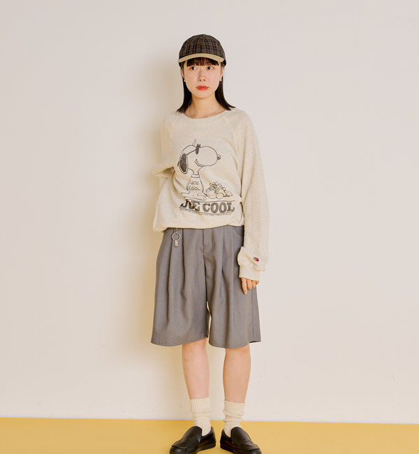  「【WHIMSIC&times;PEANUTS&times;FTL】エスクルーシブスウェットシャツ」|Tシャツ・カットソー|