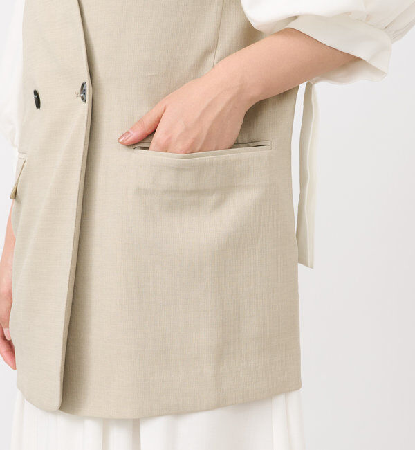  「《レイヤードするだけでこなれ感》ジレベスト」|その他|