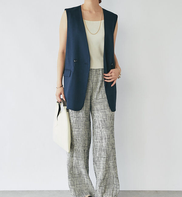  「《レイヤードするだけでこなれ感》ジレベスト」|その他|