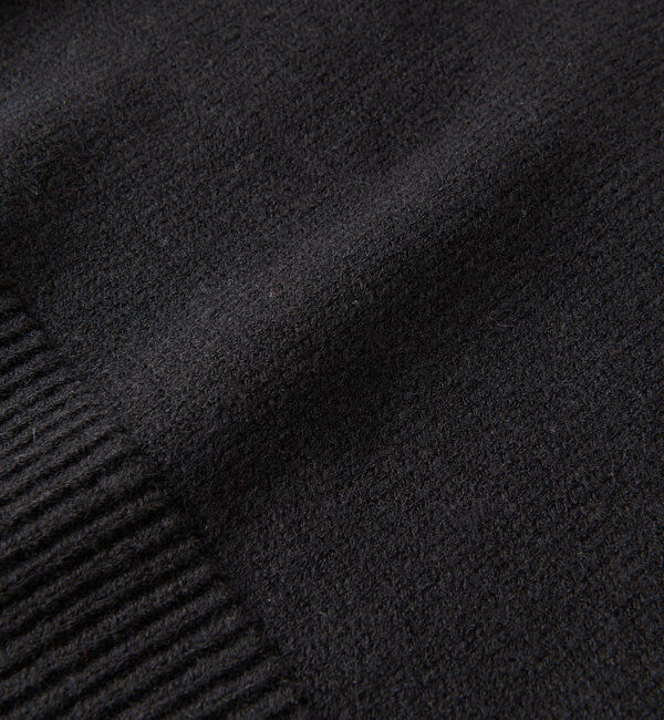  「《デコルテのキレイ見せ》ワイドリブルーズニット」|ニット・セーター|