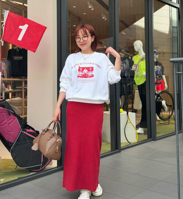  「《MIKI'S企画》カラーロゴスウェット」|Tシャツ・カットソー|