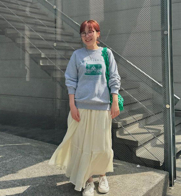  「《MIKI'S企画》カラーロゴスウェット」|Tシャツ・カットソー|