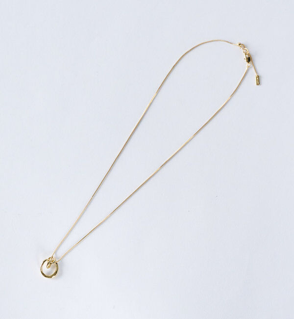  「【GOLDY(ゴールディ)】サークルワントップスライドネックレス」|ブローチ・コサージュ|