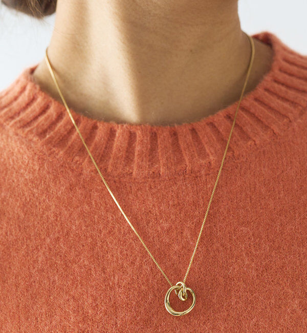  「【GOLDY(ゴールディ)】サークルワントップスライドネックレス」|ブローチ・コサージュ|