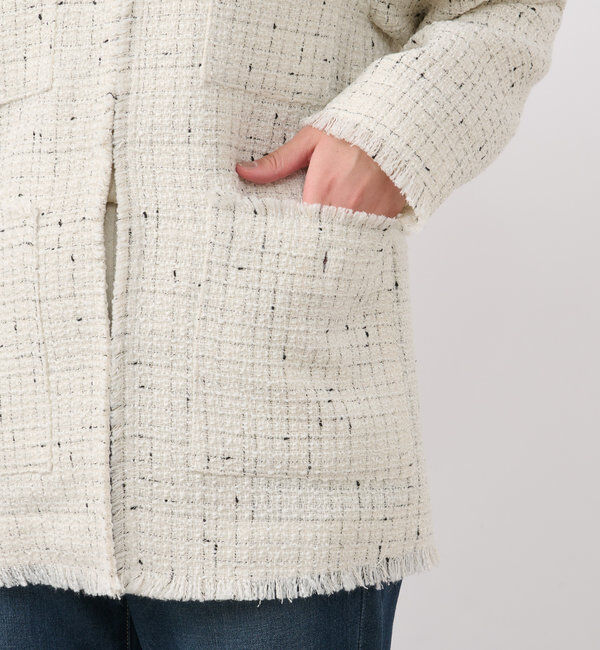  「ノーカラーツイードジャケット」|その他|