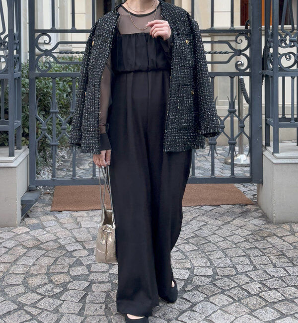  「ノーカラーツイードジャケット」|その他|