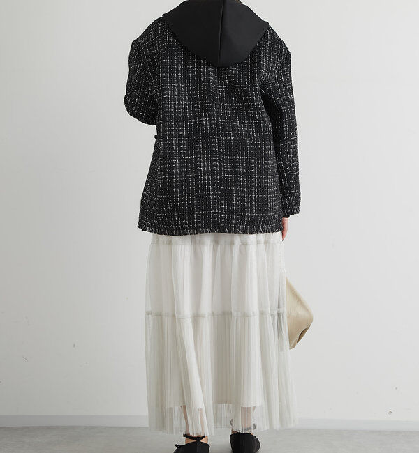  「ノーカラーツイードジャケット」|その他|