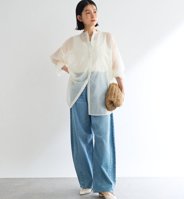  「シアーオーバーシャツ」|シャツ・ブラウス|