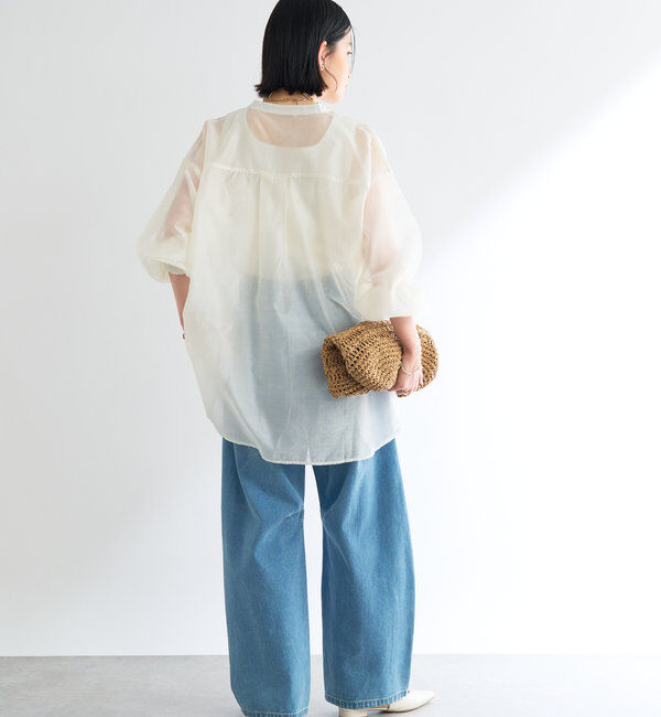  「シアーオーバーシャツ」|シャツ・ブラウス|
