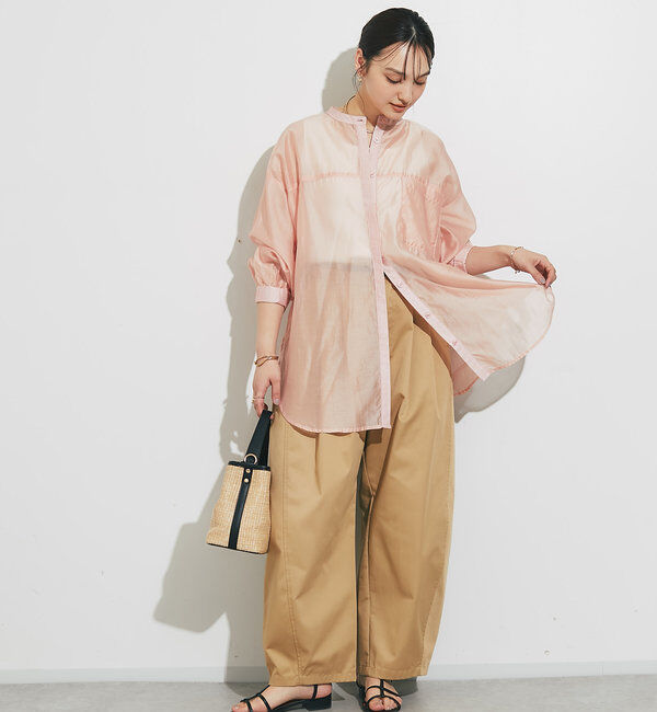  「シアーオーバーシャツ」|シャツ・ブラウス|