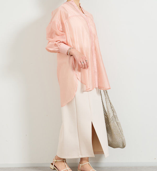  「シアーオーバーシャツ」|シャツ・ブラウス|