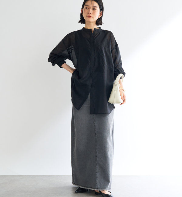  「シアーオーバーシャツ」|シャツ・ブラウス|